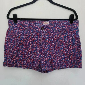 Mossimo Supply Co Floral Corduroy Shorts
